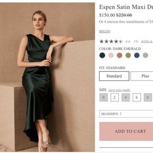 Dark Emerald Maxi Dress